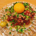 料理メニュー写真&nbsp;牛ロースユッケ風