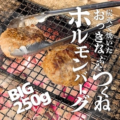 3/2〜スタート！BIGサイズの「ホルモンバーグ」をお楽しみください♪の写真