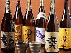 全国各地の日本酒・焼酎40種以上！