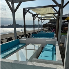 由比ヶ浜 材木座 海の家ホワイトビーチのコース写真