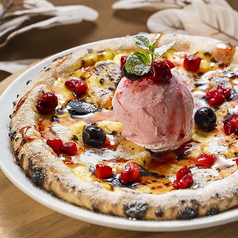 食後に♪スイーツピザ(*^^*)の写真