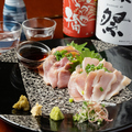 料理メニュー写真&nbsp;鶏タタキ2種盛り
