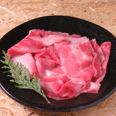 追加牛ロース【しゃぶしゃぶ用】