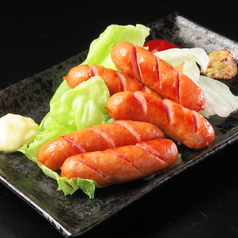 あらびきウインナー焼き