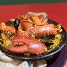 丸ごとオマール海老のパエリア　期間限定