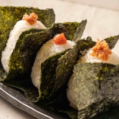 おにぎり(鮭、梅、明太子)