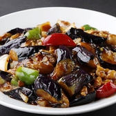 ナスの甘辛ソース炒め 