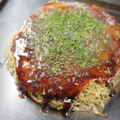 料理メニュー写真 広島風お好み焼（そば又はうどん入りです）