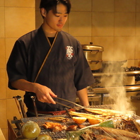【五感で愉しむ】炉端焼き