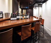 明るい店内は落ち着いた雰囲気の空間