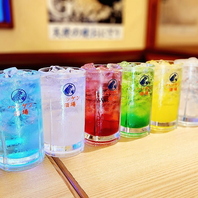 見栄えも味も最高！「選べる7色サワー」