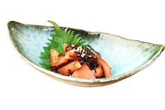 トマトの塩昆布和え