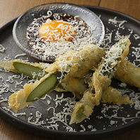 種類多豊富なアラカルトメニュー