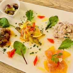 本日の前菜盛り合わせ　5品