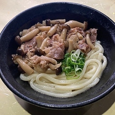 肉しめじうどん（温・冷）