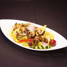 キノコの温サラダ