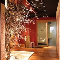 幻想的な非日常空間でおもてなし