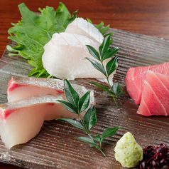 お刺身3種盛り合わせ ～2カン～