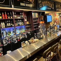 こだわり2 お一人様でもくつろげるカウンター席!