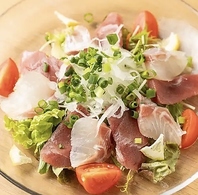 新人が作ったサラダ★