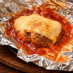 【あったかメニュー】煮込みハンバーグトマトソース仕立て