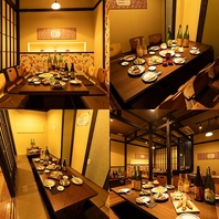 本格和食で楽しむ、海鮮料理の数々をご堪能ください。