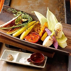鎌倉野菜の鉄板焼盛り合わせ|2人前