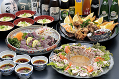 割烹 一の矢のコース写真