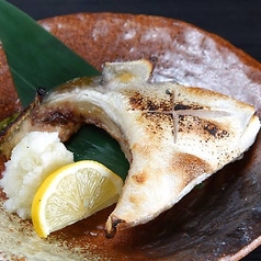 カンパチのカマ塩焼き