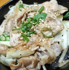 鶏ハラミ柚子ぽん鉄板