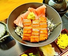 鉄火うな丼