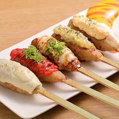 生つくね盛り合わせ