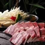 まずは[肩ロース+お野菜]のジンギスカンSETをご用意♪