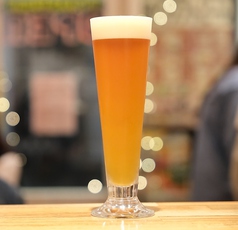 自社醸造で作る自慢のクラフトビール