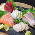 料理メニュー写真&nbsp;お造り五種盛り合わせ