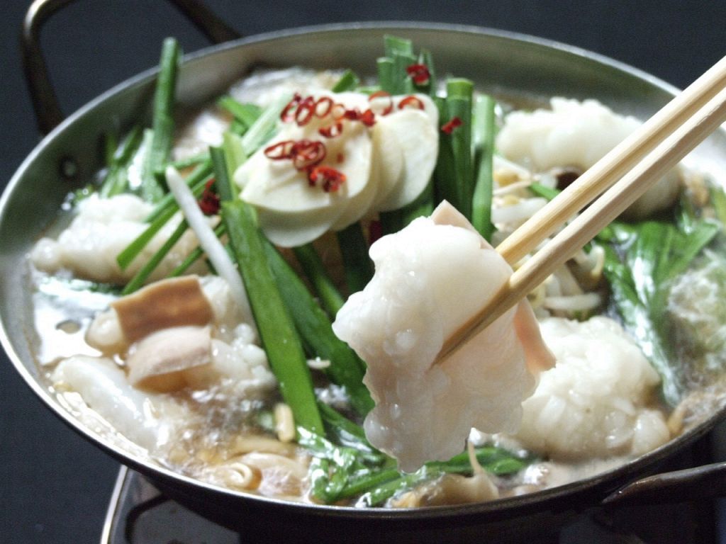 ぷりっぷりの和牛ホルモンを使用した自慢のもつ鍋！