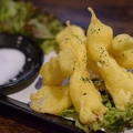 料理メニュー写真&nbsp;島らっきょうの天ぷら