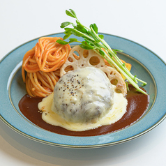 とろとろチーズハンバーグ