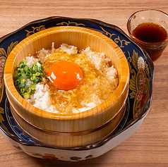 出汁醤油の卵かけご飯