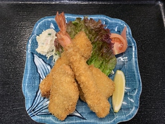 魚のフライ盛り合わせ