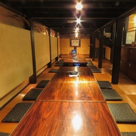 少人数から大人数宴会まで幅広く対応！