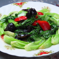 料理メニュー写真 青梗菜とエビの炒め