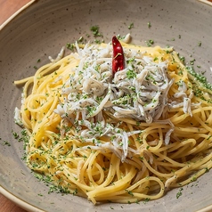 【Oil】Whitebait Spaghetti Aglio e olio シラスのペペロンチーノ