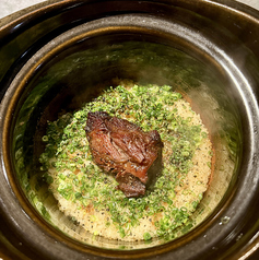 ガーリック香る和牛ほほ肉の角煮ごはん