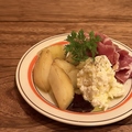 料理メニュー写真&nbsp;☆季節の果物 生ハムモッツァレラ