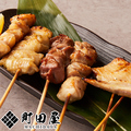 料理メニュー写真 串焼き盛り合わせ 5本