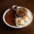 料理メニュー写真&nbsp;メガハンバーグカレー