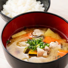 白ごはんと豚汁