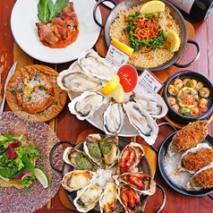 マリスコ Marisco スパニッシュ&オイスターのコース写真