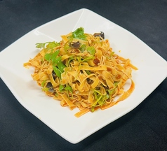 干し豆腐の辛子炒め